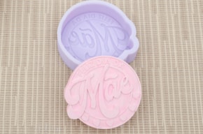 SILICON MOLD MOTHER DAY  8.8X8X2.4CM 7X9.3CM MLD162