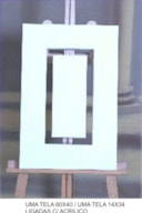 1 LIENZO 60x40 y 1 LIENZO 14x34 ligados c/inox